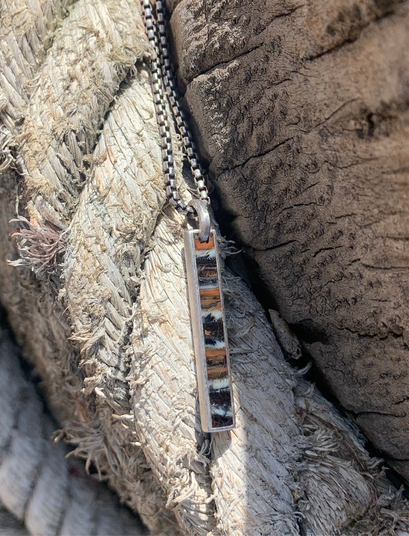 MAMMOTH TOOTH: BAR PENDANT