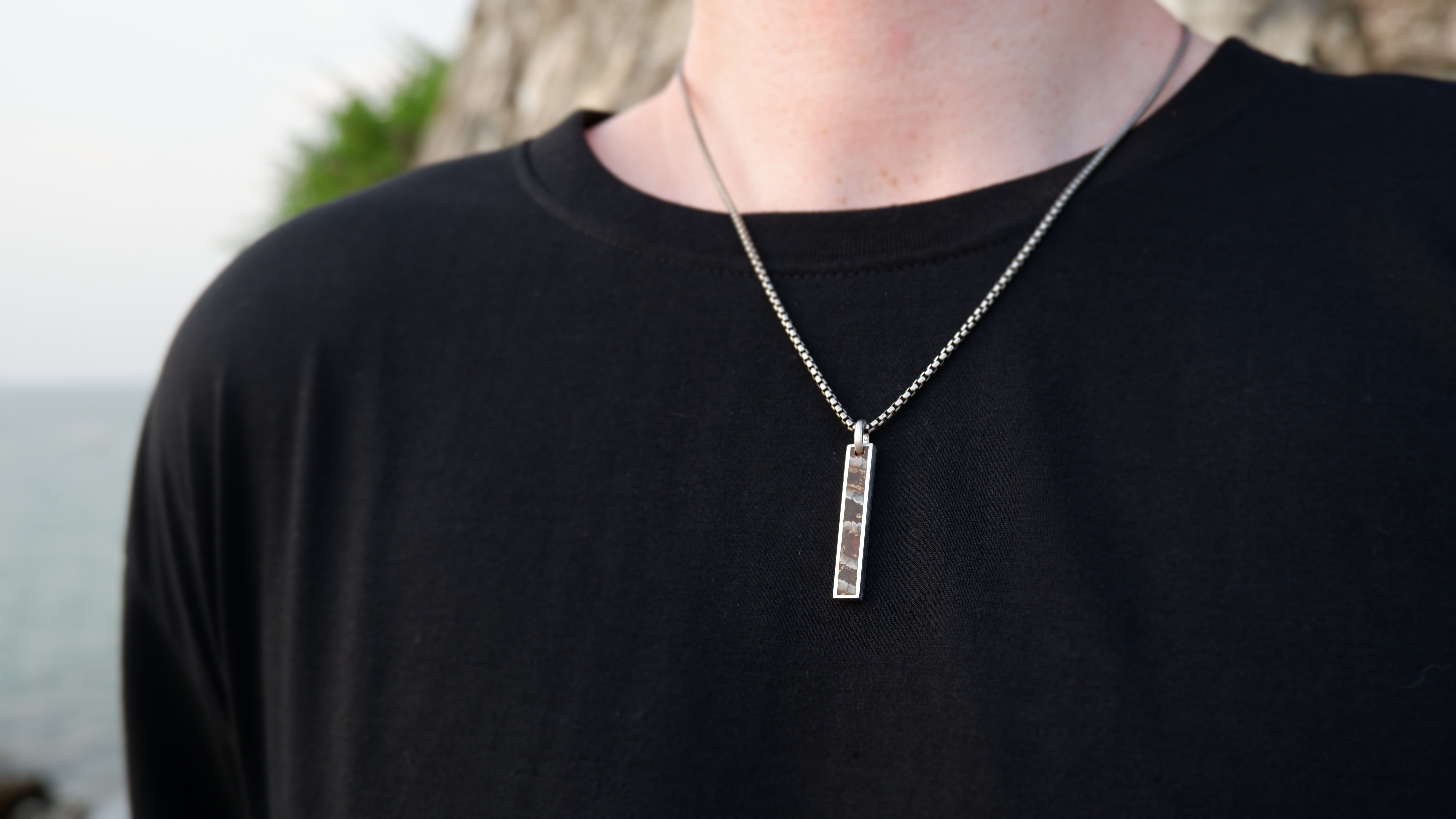 MAMMOTH TOOTH: BAR PENDANT