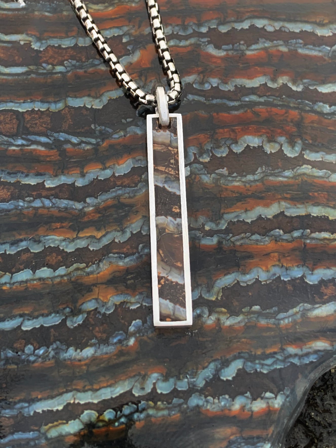 MAMMOTH TOOTH: BAR PENDANT