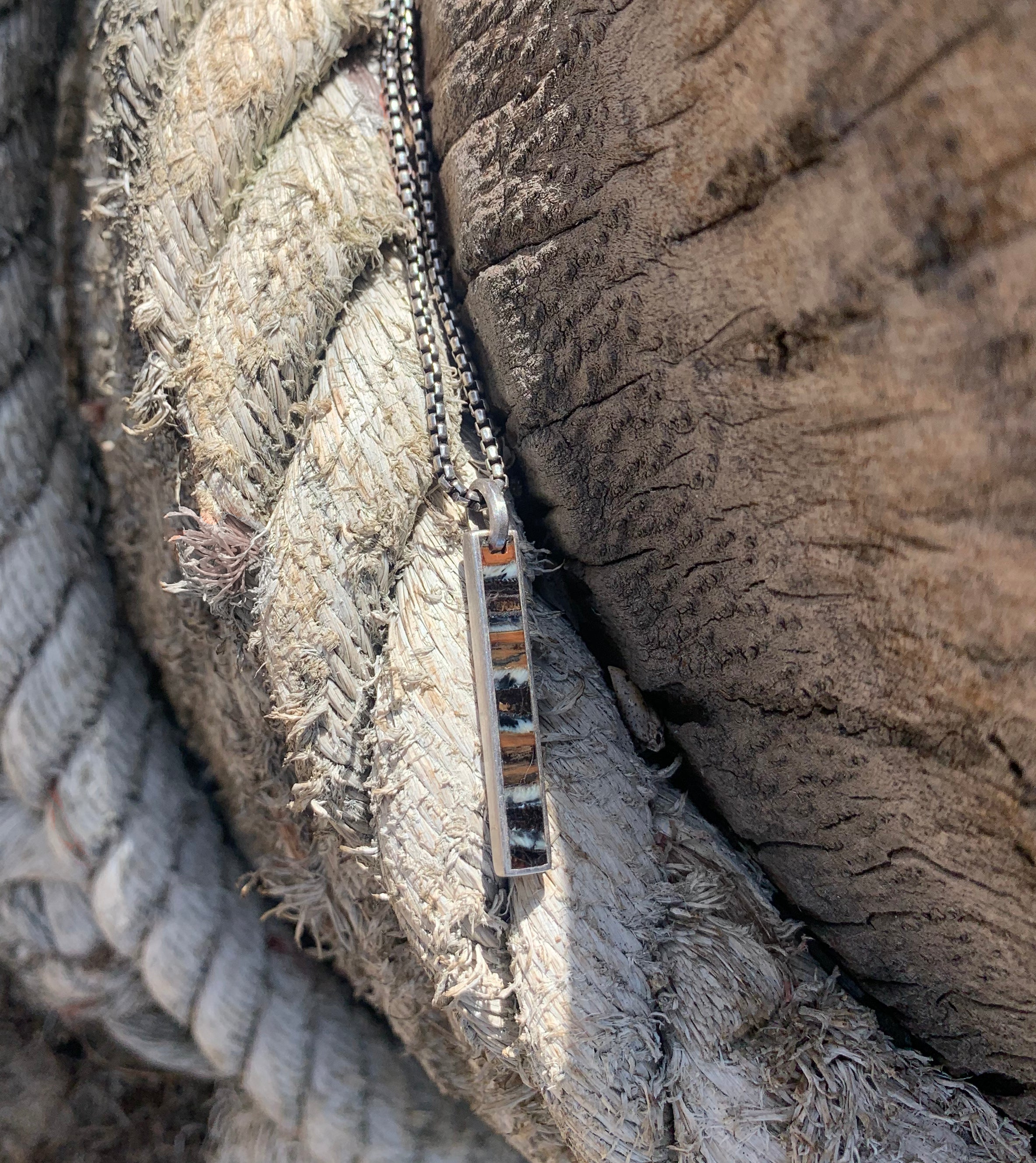 MAMMOTH TOOTH: BAR PENDANT
