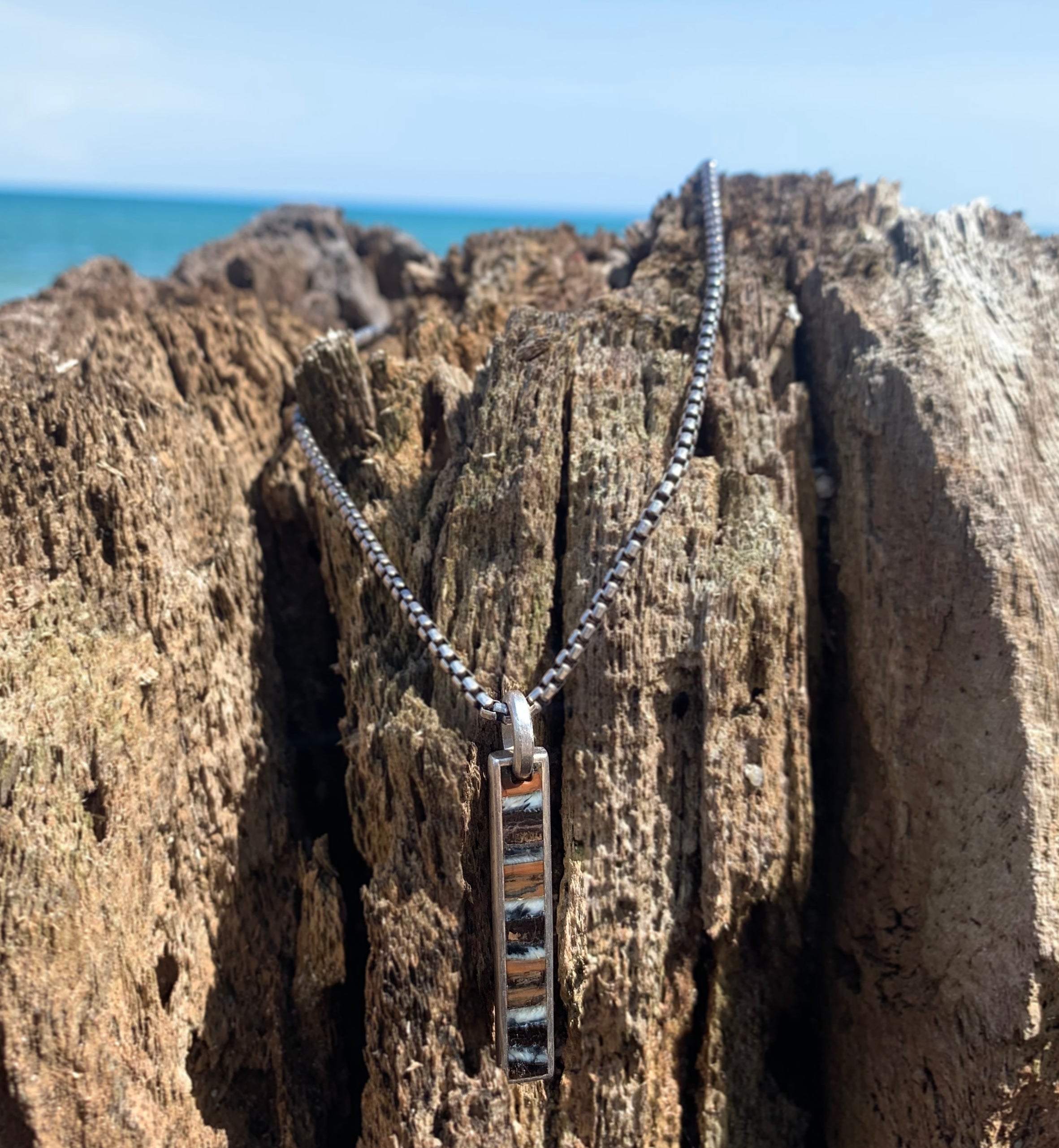 MAMMOTH TOOTH: BAR PENDANT